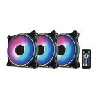 Set Ventilatoare PRO GAMING AURA-K3 ARGB 120mm 3 Fan Pack